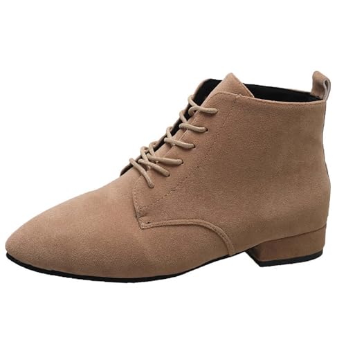 Generisch Stiefeletten Damen Wildleder Schnürstiefel Ankle Boots Kurze Stiefel Spitze Zehe Wildlederstiefel mit Niedrigem Absatz Herbst Winter Damenstiefel Knöchelstiefel Stilvolle Retro Booties Generisch Stiefeletten Damen Wildleder Schnürstiefel Ankle Boots Kurze Stiefel Spitze Zehe Wildlederstiefel mit Niedrigem Absatz Herbst Winter Damenstiefel Knöchelstiefel Stilvolle Retro Booties von Generisch