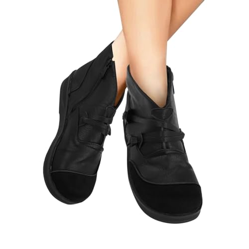 Generisch Stiefeletten Stiefeletten Damen Damen Schwarze Herbst Outdoor Absatz Rain Weich rutschfest Leicht Weite| Reißverschluss Boots Boho Schuhe Ankle Boots Dicke Waden Orthopädische Generisch Stiefeletten Stiefeletten Damen Damen Schwarze Herbst Outdoor Absatz Rain Weich rutschfest Leicht Weite| Reißverschluss Boots Boho Schuhe Ankle Boots Dicke Waden Orthopädische von Generisch