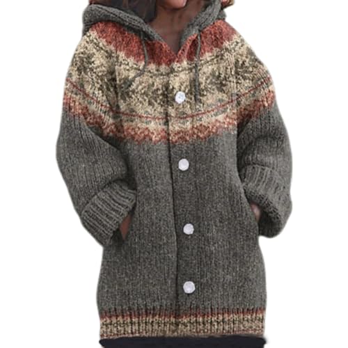 Generisch Strickjacke Damen Lang Hoodie Cardigan Elegant V-Ausschnitt 3D Digital Bedruckt Halloween Sweater Weihnachtspullover Oversize Locker Übergangsjacke Herbst Winter Pullover Generisch Strickjacke Damen Lang Hoodie Cardigan Elegant V-Ausschnitt 3D Digital Bedruckt Halloween Sweater Weihnachtspullover Oversize Locker Übergangsjacke Herbst Winter Pullover von Generisch