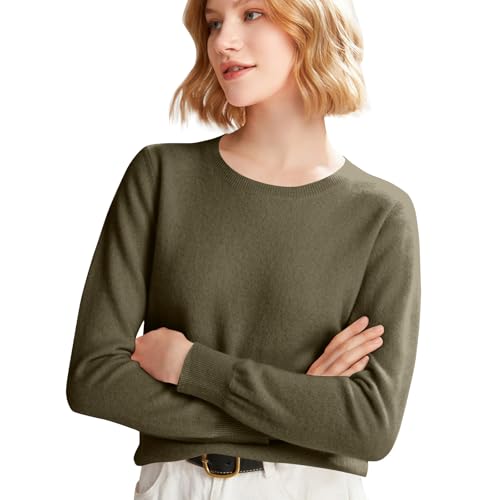Generisch Strickpullover Damen Elegant Basic Obertiele Mit Rundhalsausschnitt First-Line Langarm Pulli Nahtlosem Maedchen Essentials Pullover Braun M Generisch Strickpullover Damen Elegant Basic Obertiele Mit Rundhalsausschnitt First-Line Langarm Pulli Nahtlosem Maedchen Essentials Pullover Braun M von Generisch