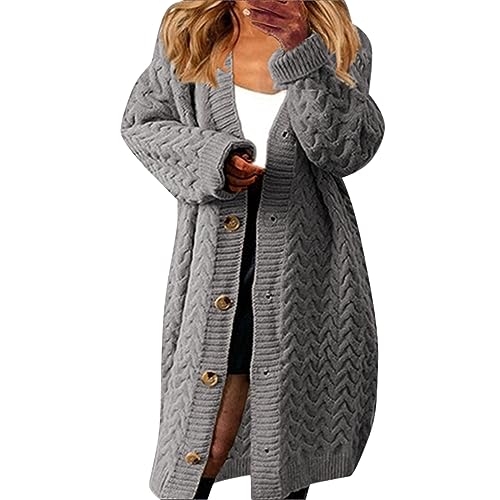 Generisch Sweater Damen, Lang Grobstrickjacke Cardigan Langarm Herbst Winter Strickmantel Offene Front Strick Jacke Wintermantel Strickcardigan Sweater Winterjacke, Women's Cardigans Generisch Sweater Damen, Lang Grobstrickjacke Cardigan Langarm Herbst Winter Strickmantel Offene Front Strick Jacke Wintermantel Strickcardigan Sweater Winterjacke, Women's Cardigans von Generisch