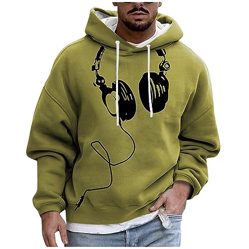 Generisch Sweatshirt Herren Streetwear Hoodie Herren Oversize Sweatshirt Herren Sweatshirt Langarm Mit Taschen Sport Sweatshirt Herren Mit Kapuze Aufdruck Männer Hoodie Outdoor Pullover Herren Damen von Generisch