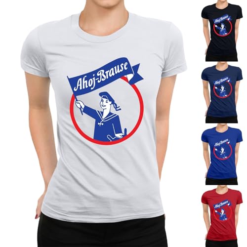 Generisch T-Shirt Damen Herren brause Karneval M Aufdruck Fasching Gruppen Kostüm Rundhals Basic Kurzarm Bedrucken Bequem Freizeit Baumwolle Locker Bluse Tops Sportshirt Männer Funshirt Sommer Party von Generisch