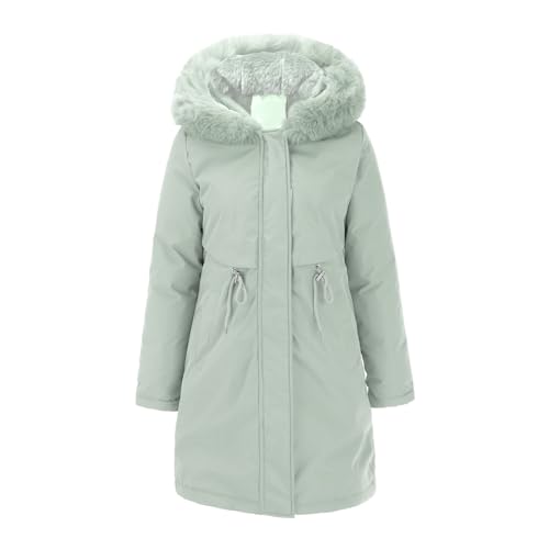 Generisch Tages Angebote Von Heute Winterjacke Damen Warm Lang Steppmantel Winter Mantel Steppjacke Parka Mit Kapuze Outdoorjacke Wintermantel Übergangsjacke Elegante Black Friday Angebote 2024 Damen von Generisch