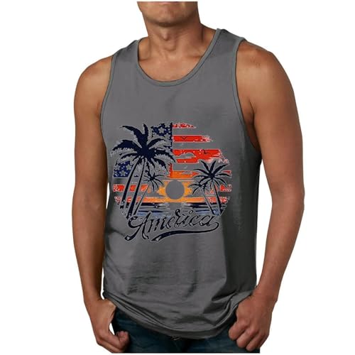 Generisch Tank Top Herren Ärmelloses Palme Gedruckt Sport Muskelshirt Baumwolle Unterhemd Schnelltrocknendes Stretch Bequeme Schmale Passform Fitness Achselshirt Generisch Tank Top Herren Ärmelloses Palme Gedruckt Sport Muskelshirt Baumwolle Unterhemd Schnelltrocknendes Stretch Bequeme Schmale Passform Fitness Achselshirt von Generisch