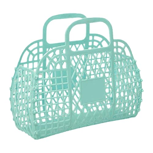 Generisch Tasche - -Korb Für Kinder | Wiederverwendbare Jelly Handtasche Tragetasche Für Frauen Mädchen Sommer Konzert Hochzeit von Generisch