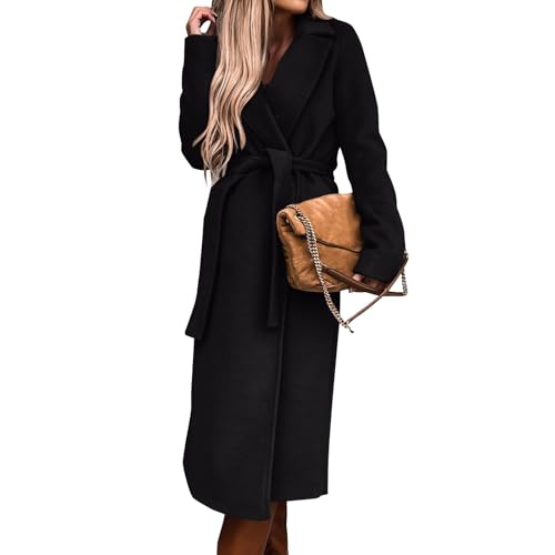 Generisch Teddy Mantel Damen Wintermantel Damen Lang Weiche Mäntel Robuste Und Warme Fleecemantel Parka Für Casualen Anlass Wintermantel Im Streetstyle Ausgefallene Steppmantel Schwarz M von Generisch