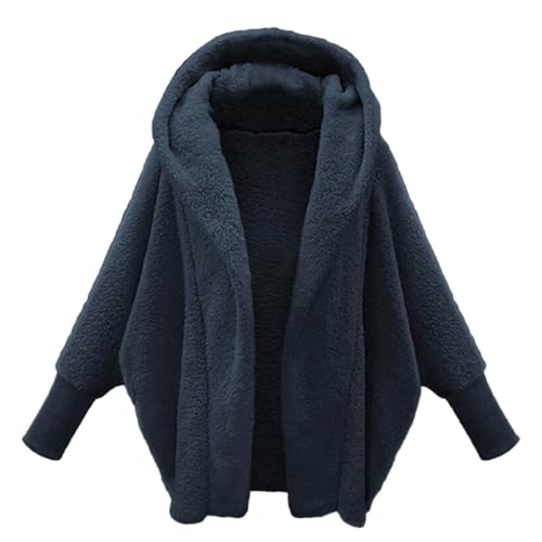 Generisch Teddyjacke Damen mit Kapuze Lang Fleece Warm - Weich Winter Warm Plüschjacke Casual Zip Langarm Samt Jacke Dicke Freizeit Winterjacke Fleecejacke Reißverschluss Wintermantel Kapuzenpullover Generisch Teddyjacke Damen mit Kapuze Lang Fleece Warm - Weich Winter Warm Plüschjacke Casual Zip Langarm Samt Jacke Dicke Freizeit Winterjacke Fleecejacke Reißverschluss Wintermantel Kapuzenpullover von Generisch