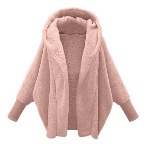 Generisch Teddyjacke Damen mit Kapuze Lang Fleece Warm - Weich Winter Warm Plüschjacke Casual Zip Langarm Samt Jacke Dicke Freizeit Winterjacke Fleecejacke Reißverschluss Wintermantel Kapuzenpullover Generisch Teddyjacke Damen mit Kapuze Lang Fleece Warm - Weich Winter Warm Plüschjacke Casual Zip Langarm Samt Jacke Dicke Freizeit Winterjacke Fleecejacke Reißverschluss Wintermantel Kapuzenpullover von Generisch