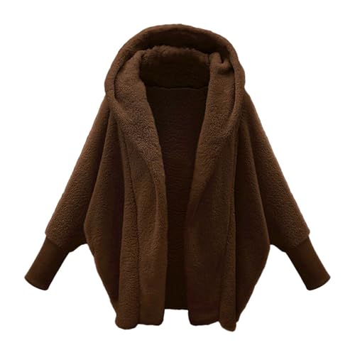 Generisch Teddyjacke Damen mit Kapuze Lang Fleece Warm - Weich Winter Warm Plüschjacke Casual Zip Langarm Samt Jacke Dicke Freizeit Winterjacke Fleecejacke Reißverschluss Wintermantel Kapuzenpullover Generisch Teddyjacke Damen mit Kapuze Lang Fleece Warm - Weich Winter Warm Plüschjacke Casual Zip Langarm Samt Jacke Dicke Freizeit Winterjacke Fleecejacke Reißverschluss Wintermantel Kapuzenpullover von Generisch