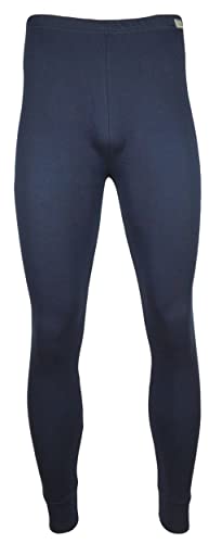 Generisch Thermo Unterhose Lange Unterhose Winter ThermoTherm® Hose für Herren Thermowäsche Funktionshose Funktionswäsche, Blau 2XL (60/62) von Generisch