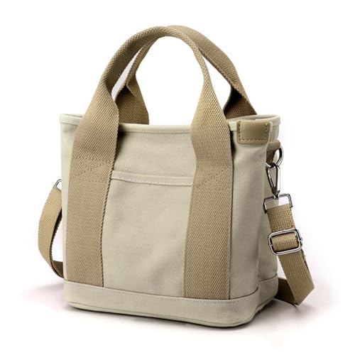 Generisch Tinkertechus Bag - Small Messenger Bag with Large Capacity, Multi-Pocket Zippered Crossbody for Travel & Commute (Khaki) von Generisch