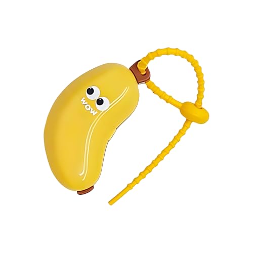 Generisch Toothbrush Cover - Schützende Lustige Bananenform Toothbrush Protective Case | Zahnbürstenhülle Schutzhülle | Zahnbürstenbox Reiseetui | Zahnbürste Etui Reiseetui for Kids and Adults Reisen von Generisch
