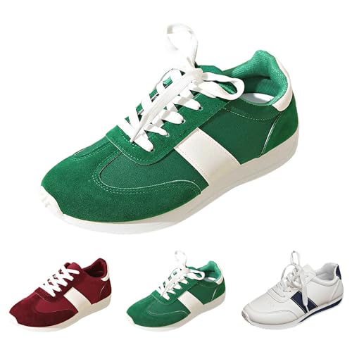 Generisch Trachten Sneaker Damen - Trachtenschuhe Mesh Atmungsaktive Turnschuhe Sport Elegante Schuhe Freizeitschuhe Oktoberfest Outdoor Sportschuhe Walkingschuhe von Generisch