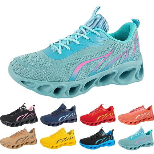 Generisch Traillaufschuhe Herren Leicht Zero-Drop Atmungsaktiv Wanderstiefel rutschfest Sportschuhe Paare Outdoor Fitness Straßenlaufschuhe Weiche Sohle verschleißfest Laufschuhe von Generisch