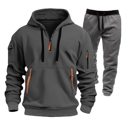 Generisch Trainingsanzug Herren Jogginganzug Herren Jogging Anzug Herren Herren Jogginganzug Herren Freizeitanzug Sportanzug Jogginganzug Herren 8Xl Übergröße Warmer Jogginganzug Herren Winter von Generisch