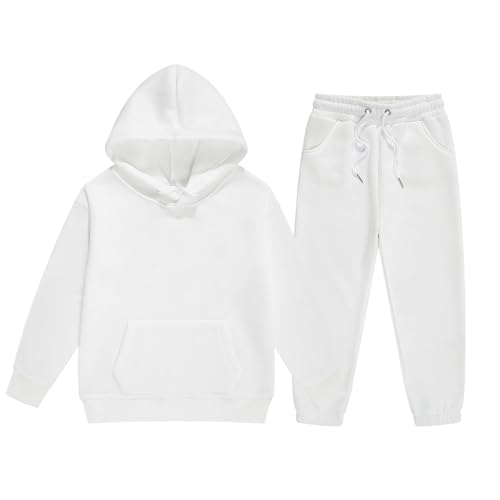 Generisch Trainingsanzug für Kinder Jungen Mädchen Einfarbig Jogginganzug Langarm Kapuzenpullover Jogging Hosen Herbst Winter Hoodie Sweatshirt Sportanzug Unisex 2 Piece Freizeitanzug 3-14 Jahre Generisch Trainingsanzug für Kinder Jungen Mädchen Einfarbig Jogginganzug Langarm Kapuzenpullover Jogging Hosen Herbst Winter Hoodie Sweatshirt Sportanzug Unisex 2 Piece Freizeitanzug 3-14 Jahre von Generisch