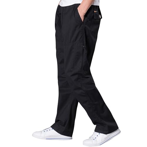 Generisch Trainingshose Herren Cargohose Baggy Freizeithose Schlupfhose Sporthose Jogginghose Hosen mit Gummizug Sportbekleidung Latzhose Yogahose Sport Hose Lang Leggings Bequeme Für Flugzeug Große von Generisch