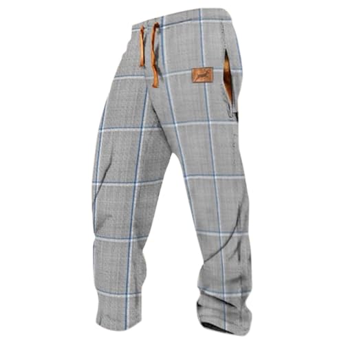 Generisch Trainingshose Herren Lang Hoch Tailliert Relaxhose Herren Jogginghose Herren Baumwollwäsche Schlupfhosen Für Herren Cargohose Herren Schwarz von Generisch