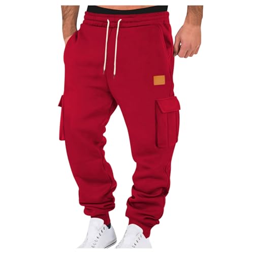Generisch Trainingshose Herren Lang Jogginghose Freizeithose Modern Sporthose Stretch Trainingshose Mit Gummizug Lang Männer Warme Sweathose Sport Hosen Mit Taschen Training Pants Generisch Trainingshose Herren Lang Jogginghose Freizeithose Modern Sporthose Stretch Trainingshose Mit Gummizug Lang Männer Warme Sweathose Sport Hosen Mit Taschen Training Pants von Generisch