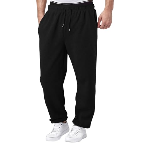 Generisch Trainingshose Kinder Baggy Jogginghose Jungen Jogger Hose Weites Bein Freizeithose Baumwolle Jogginghosen Tit Gummizug Lässig Sport Sweathose Lockere Elastischer Sweatpants Lange Sporthose von Generisch