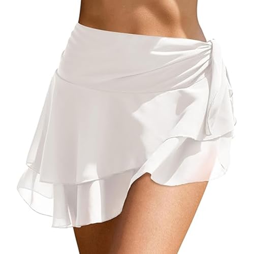 Generisch Transparent Sexy Dessous Damen Bikini Cover Up Sexy Boho Rückenfrei Spitze Strandkleid Strandponcho Sommerkleider Weste Mit Fransen Damen von Generisch