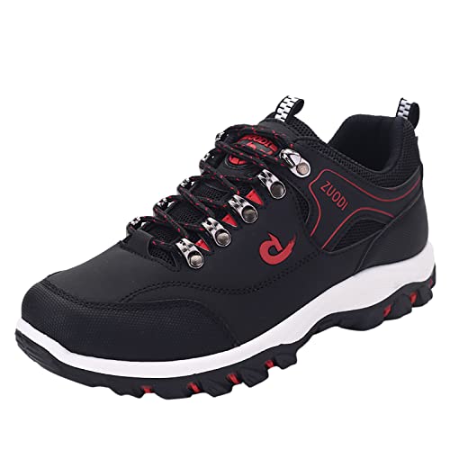 Generisch Treckingschuhe-Herren: Leichte Weit Bequemer Trekking Outdoor Schuhe Wanderschuhe rutschfeste Schwarz Atmungsaktiv Wandern Kletterschuhe Bergschuhe Wasserdicht Trekkingschuhe Hiking Schuhe Generisch Treckingschuhe-Herren: Leichte Weit Bequemer Trekking Outdoor Schuhe Wanderschuhe rutschfeste Schwarz Atmungsaktiv Wandern Kletterschuhe Bergschuhe Wasserdicht Trekkingschuhe Hiking Schuhe von Generisch