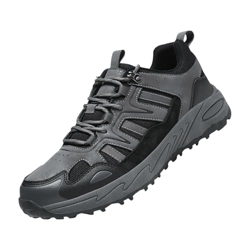 Generisch Trekking Wanderschuhe Herren Outdoor Schuhe rutschfeste StraßEnlaufschuhe Atmungsaktive Traillaufschuhe Schlupfschuhe Leichte Turnschuhe Reiseschuhe Trainingsschuhe Bergschuhe von Generisch