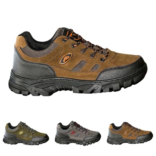 Generisch Trekkingschuhe Damen Herren Wasserdicht Trekkingschuhe Outdoor Bergschuhe Bergexperten Breite Füße Kletterschuhe Walkingschuhe rutschfeste Wanderschuhe Sportschuhe von Generisch