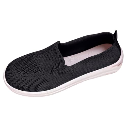 Generisch Trekkingschuhe Damen Memory Foam Sneaker Orthopädische Schuhe Weite H Krankenschwester Sommerschuhe Sommer Leicht Walkingschuhe Bequem Outdoorschuhe Atmungsaktives Vermascht Damen Schuhe von Generisch
