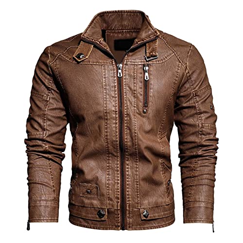 Generisch Trenchcoat Distressed Herrenmantel Ledermantel Herren, Winter Parka mit Fell-Imitat Jacke Mantel Echtleder KöNigs Mantel Ledermantel Herren Lang Übergangsjacke Herren mit Kapuze Sport Generisch Trenchcoat Distressed Herrenmantel Ledermantel Herren, Winter Parka mit Fell-Imitat Jacke Mantel Echtleder KöNigs Mantel Ledermantel Herren Lang Übergangsjacke Herren mit Kapuze Sport von Generisch