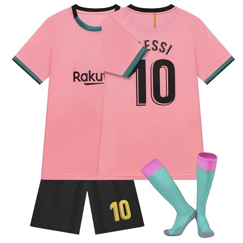 Generisch Trikot für Kinder Fußball No.10 Nostalgie Kinder Trikot Mit Kurz Limitierte Auflage für Junge Herren (A03, 3-4 Jahre) von Generisch