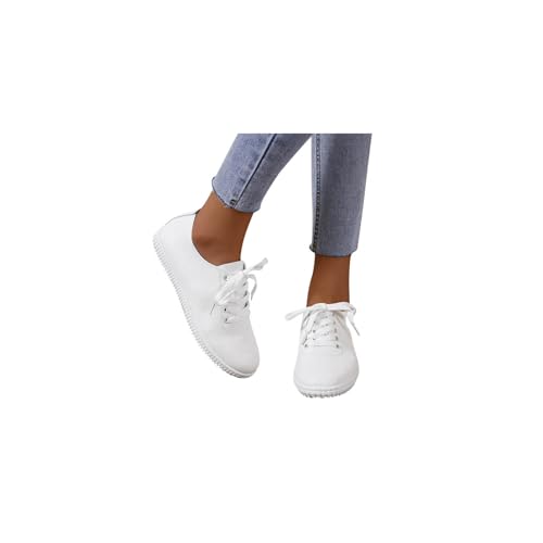 Generisch Turnschuhe Damen Trachten Sneaker damen Spitzen Flach Trachtenschuhe Dirndl Schuhe Mesh Atmungsaktive turnschuhe Elegant Bequem Stoffschuhe Oktoberfest Outdoor Brautschuhe Hochzeitsschuhe von Generisch
