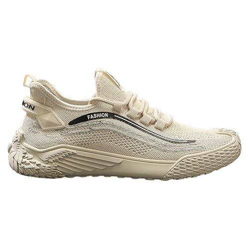 Generisch Turnschuhe Herren Mesh Sportschuhe Herren Für Sommer Freizeitschuhe Atmungsaktiv Sneaker Leicht Walkingschuhe rutschfest Sommerschuhe Bequem Schlupfschuhe Slip On Komfortschuhe Einfarbig von Generisch