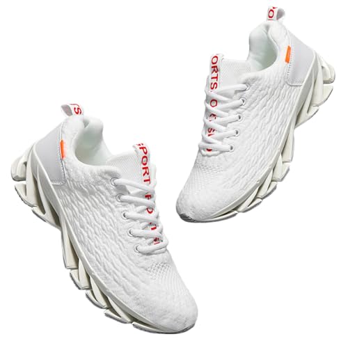 Generisch Turnschuhe Herren Spitze Atmungsaktive Bequeme Sportschuhe Schnürsenkel Sneakers Plateau Trachtenschuhe Weite H Walkingschuhe Herrenschuhe Freizeitschuhe Sicherheitsschuhe von Generisch