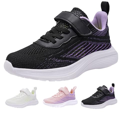 Generisch Turnschuhe Jungen Mädchen Sportschuhe Laufschuhe Hallenschuhe Klettverschluss Sneakers Kids Hallenschuhe Basketballschuhe Walkingschuhe Trail Running Minimalist Walking Schuhe von Generisch