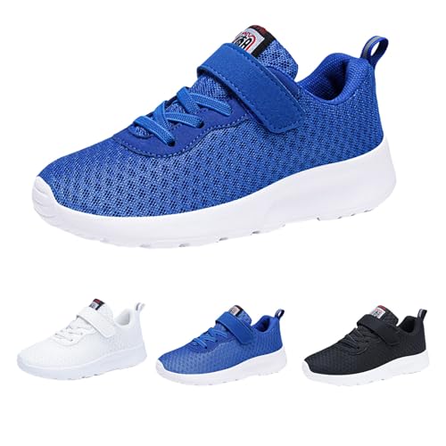 Generisch Turnschuhe Jungen Mädchen Sportschuhe Laufschuhe Hallenschuhe Klettverschluss Sneakers Kids Hallenschuhe Basketballschuhe Walkingschuhe Trail Running Minimalist Walking Schuhes von Generisch