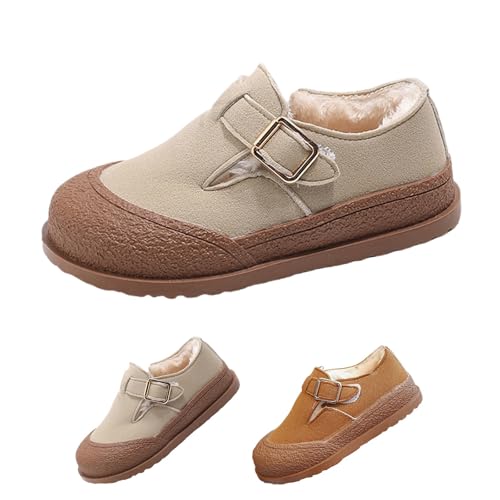 Generisch Turnschuhe Kinder Sportschuhe Winterschuhe Warm Gefütterte Sneaker Mädchen Jungen Hallenschuhe Atmungsaktiv Laufschuhe Bequem Walkingschuhe Komfortable Freizeitschuhe von Generisch