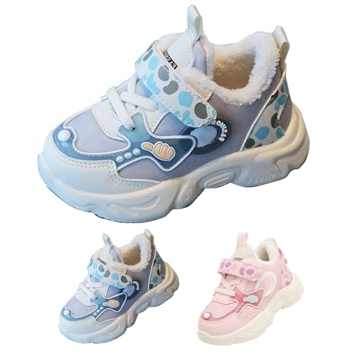 Generisch Turnschuhe Mädchen Schuhe Kinder Sneaker Warmfutter Winterstiefel Schneestiefel Outdoor Laufschuhe Kinderschuhe Freizeitschuhe Joggingschuhe von Generisch