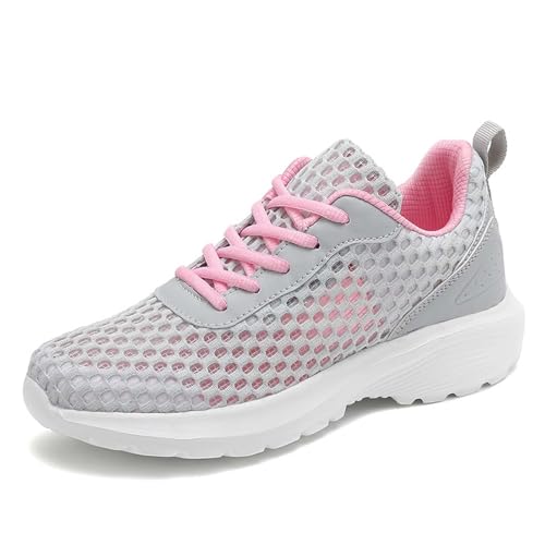 Generisch Turnschuhe Sportschuhe Damen Sneaker Atmungsaktiv Turnschuhe Schnürer Sportschuhe Leichte Bequeme Laufschuhe Schlupfschuhe Straßenlaufschuhe Walkingschuhe von Generisch