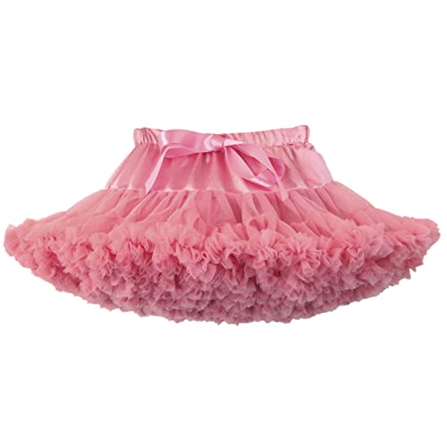 Generisch Tutu Damenrock Tüllrock Reifrock 50S Kurz Ballet Tanzkleid tütü Unterrock Rockabilly Petticoat für Karneval Partykleid Rosa TüLlrock Damen TüLlrock Damen Blau Hell Damen KostüMe Elegant von Generisch