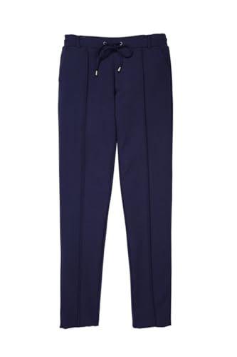 Generisch UP2FASHION Damen Cityjogger Freizeit Hose Navy Regular Fit Jogginghose Navy (36) von Generisch