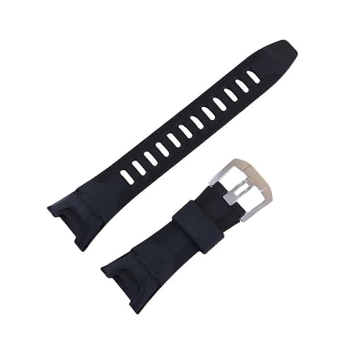 Generisch Uhrenzubehör Harz Uhrenarmband Dornschließe for PRG-110 PRW-1300Y Sport Gummiband von Generisch