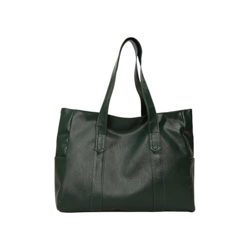 Generisch Umhängetasche Grün Schultertaschen Stylische Freizeittasche Multifunktionale Shopper Tasche Tragbare Tote Bag Leichte Umhängetaschen für Outdoor Ausflug Schule Ausgehen Einkaufen Camping von Generisch