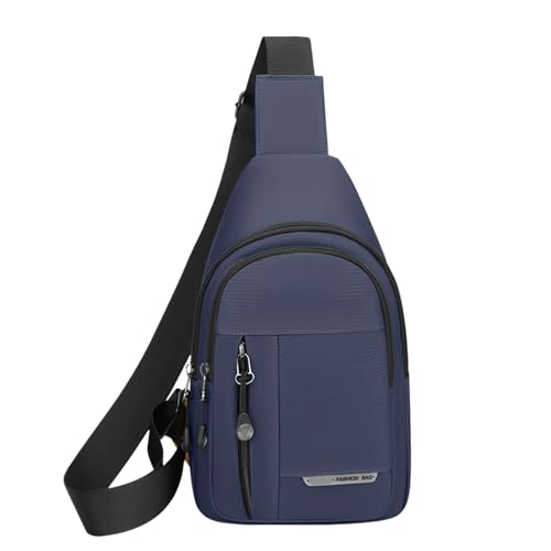 Generisch Umhängetasche Marine Schultertaschen Tragbare Umhängetaschen Multifunktionale Freizeittasche Leichte Shopper Tasche Stylische Tote Bag für Ausgehen Camping Schule Outdoor Ausflug Einkaufen von Generisch