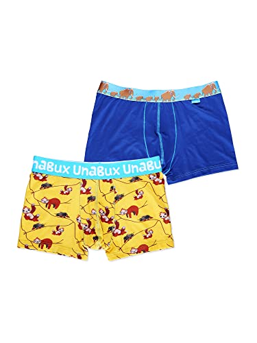 Generisch UnaBux Herren Boxer Briefs 2-Pack FAULTIER/MAMOUTH Hike - MAMOUTH Hike - Größe S Generisch UnaBux Herren Boxer Briefs 2-Pack FAULTIER/MAMOUTH Hike - MAMOUTH Hike - Größe S von Generisch