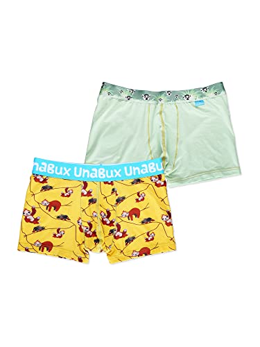 Generisch UnaBux Herren Boxer Briefs 2-Pack King Julien/FAULTIER - FAULTIER - Größe L Generisch UnaBux Herren Boxer Briefs 2-Pack King Julien/FAULTIER - FAULTIER - Größe L von Generisch