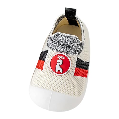Generisch Unisex Baby Lauflernschuhe Jungen Mädchen Krabbelschuhe mit Rutschfester Sohle Babyschuhe - Unisex Lauflernschuhe Outdoor rutschfeste Turnschuhe von Generisch