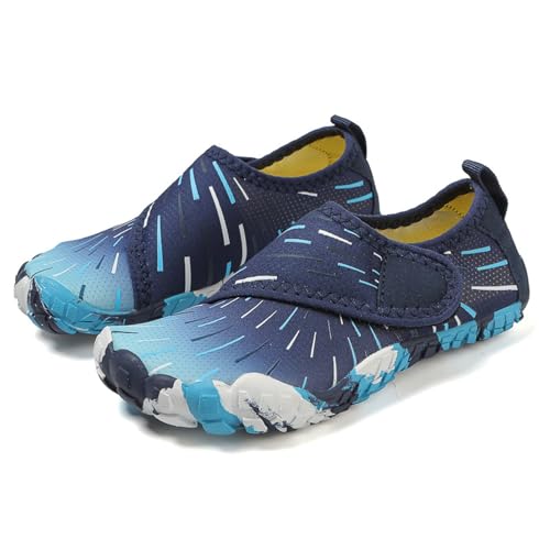 Generisch Unisex Kinder Barfussschuhe Atmungsaktiv Wanderschuhe Sport Wanderschuhe Komfortable Straßenlaufschuhe Weich Laufschuhe Outdoor Laufschuhe Dicker Boden rutschfest frühling Sommer Autumn von Generisch