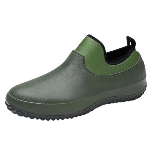 Generisch Unisex Kinder Gummistiefel Mädchen Weiche Sohle Regenschuhe Leichte Wasserschuhe Verstellbare Halbhoch Regenzeit Regenschuhe Weiche Sohle Wasserschuhe Für Stadt Land Stiefel von Generisch